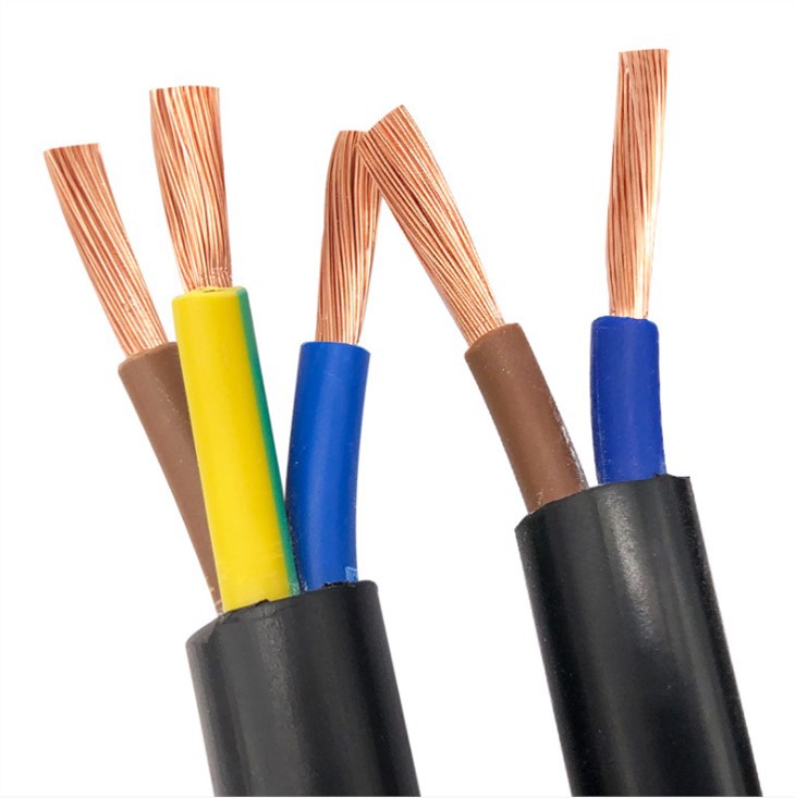 Multi Core Copper Conductors PVC Insulated PVC Jacket Flexible Control Cable